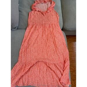 Old Navy Women’s Sleeveless Ruffle Neck Floral Dress – Size Medium